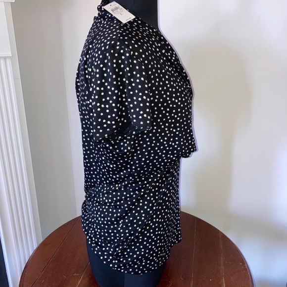 Ann Taylor Dot Blouse - Picture 3 of 7